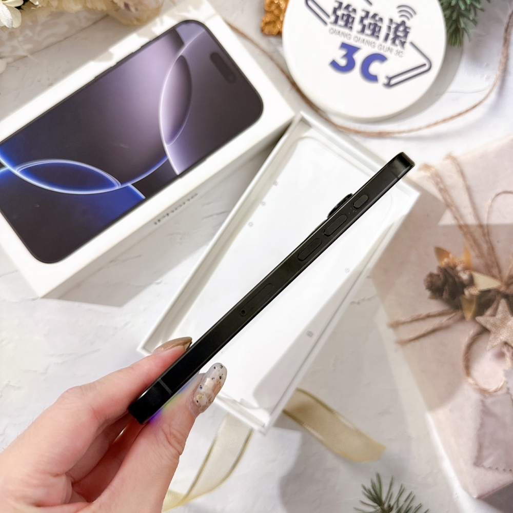 善化-二手iPhone16 Pro 256G 黑色 #56080（店保365天）