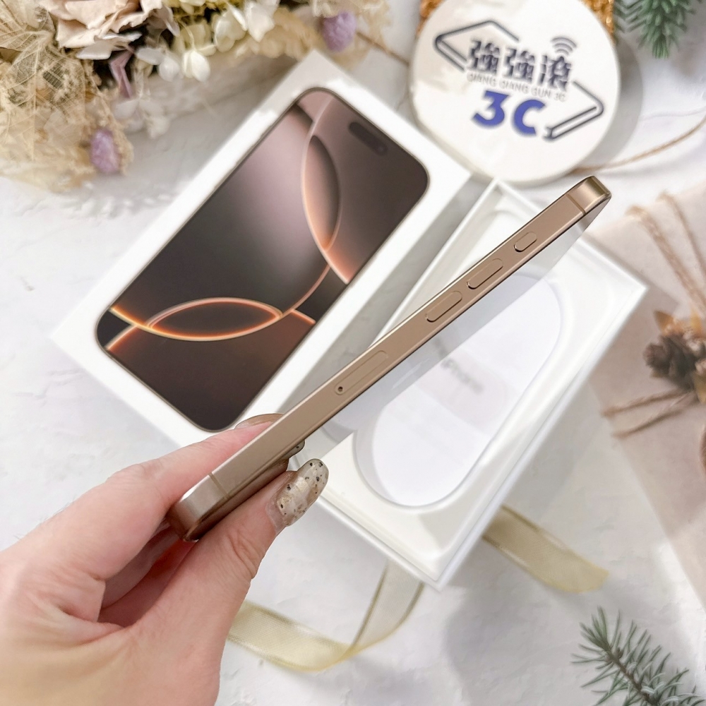  善化-二手iPhone16 Pro 512G 金色 #45356（店保365天）