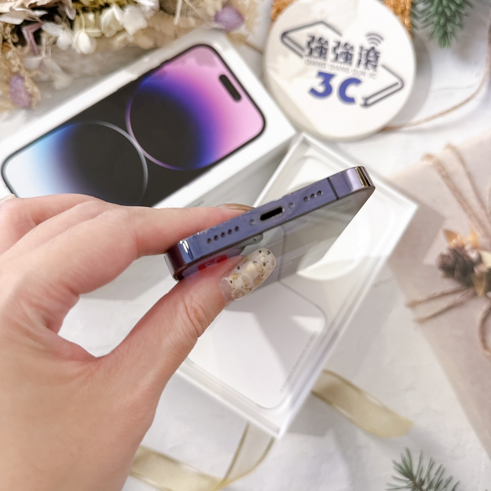 善化-二手iPhone14 Pro 256G 紫色 #10747（店保365天）