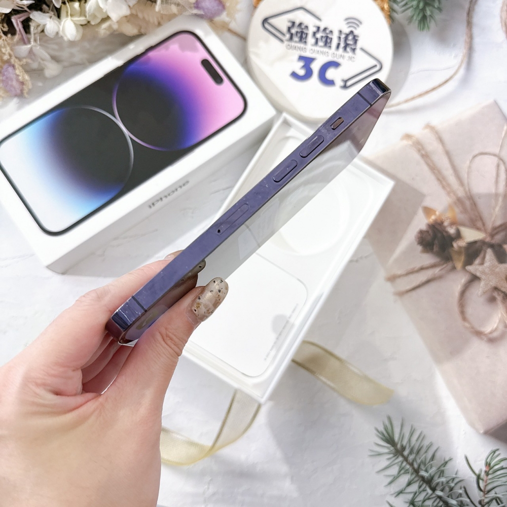 善化-二手iPhone14 Pro 256G 紫色 #10747（店保365天）