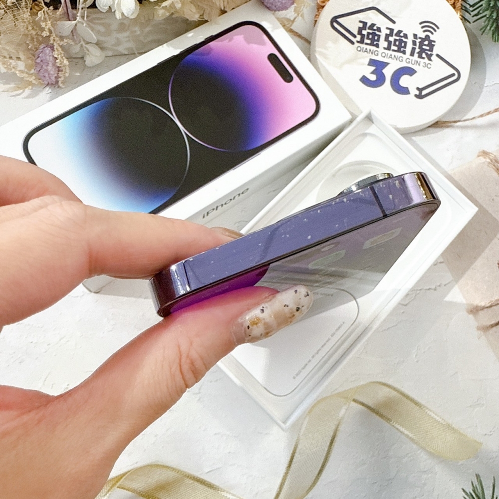 善化-二手iPhone14 Pro 256G 紫色 #10747（店保365天）