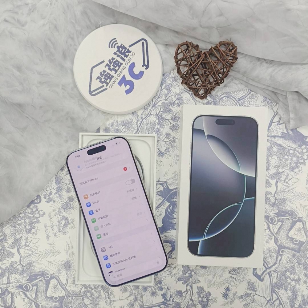 歸仁-二手iPhone16 Pro 256G 白色 #77774（原廠保固）