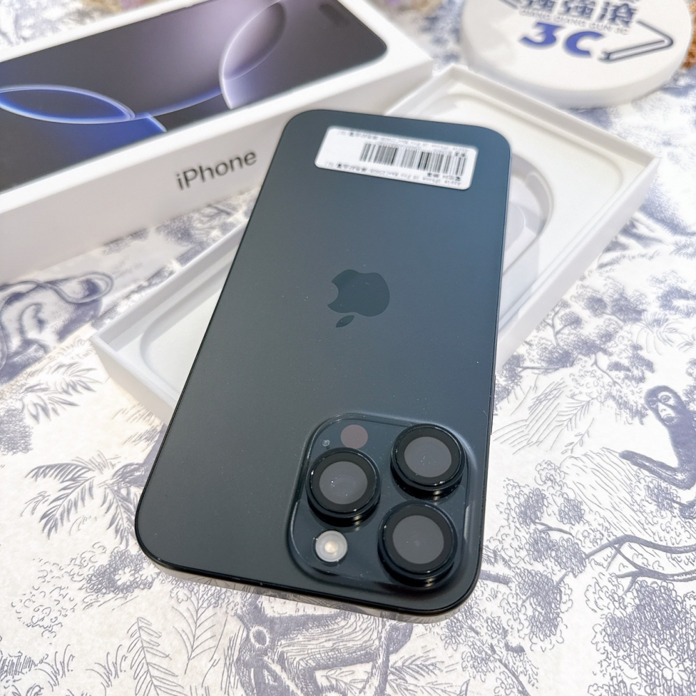 善化-二手 iPhone 16Pro Max 256G 黑 *00397