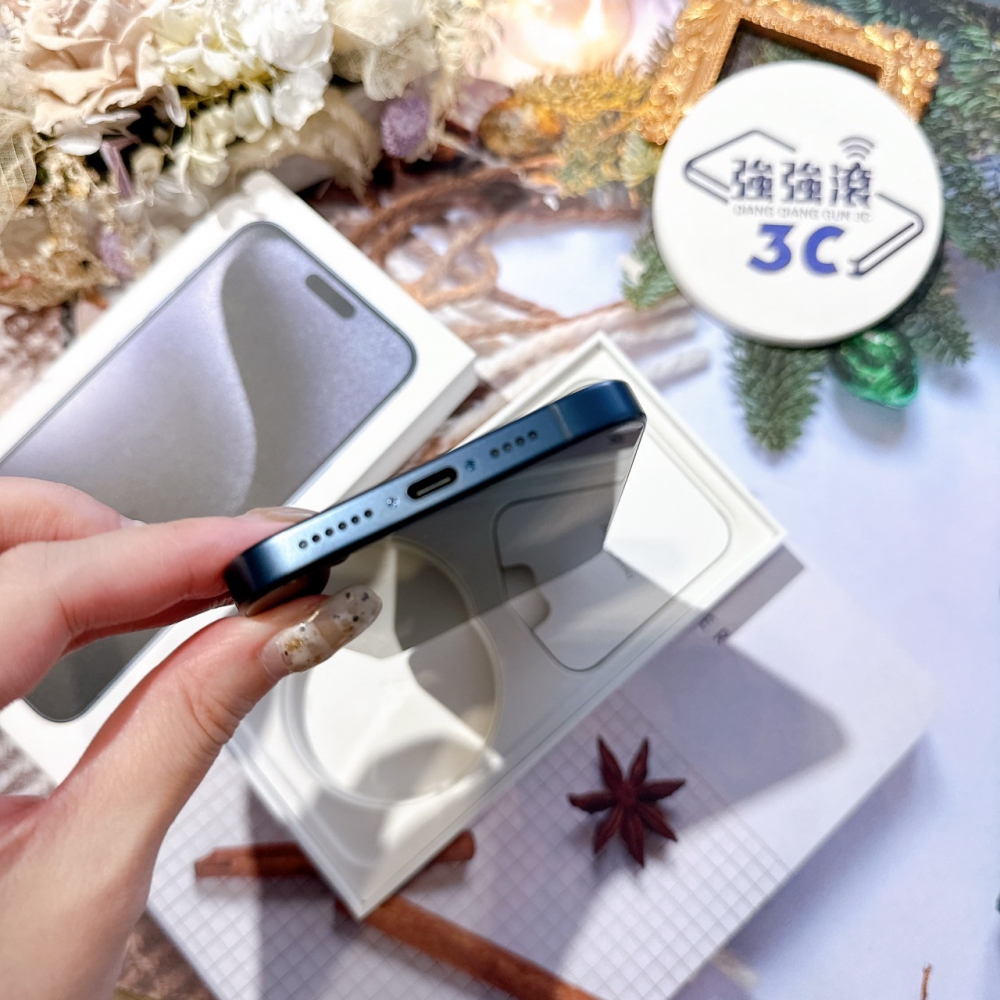 善化-二手 iPhone 15 Pro Max 256G 藍 *06475（店保365天）