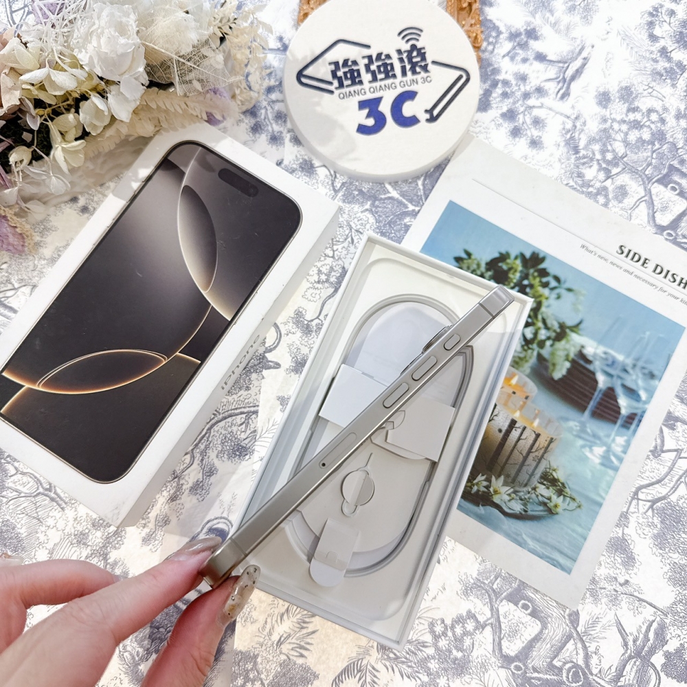 善化-二手iPhone16 Pro 128G 原色 #34085（店保365天）