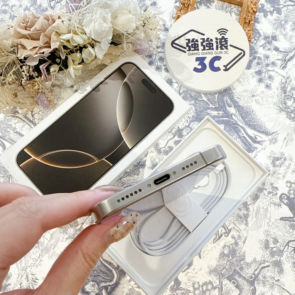 善化-二手iPhone16 Pro Max 256G 原色 #40855（店保365天）