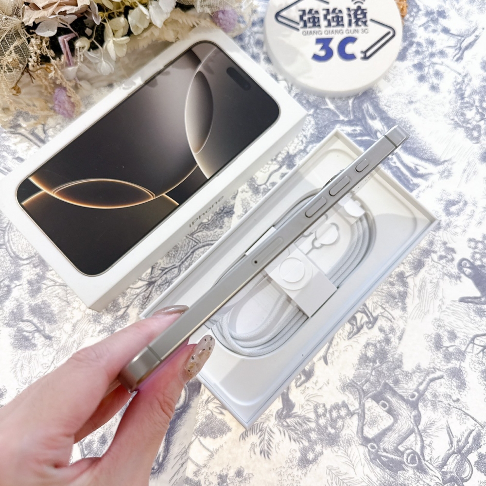 善化-二手iPhone16 Pro Max 256G 原色 #40855（店保365天）
