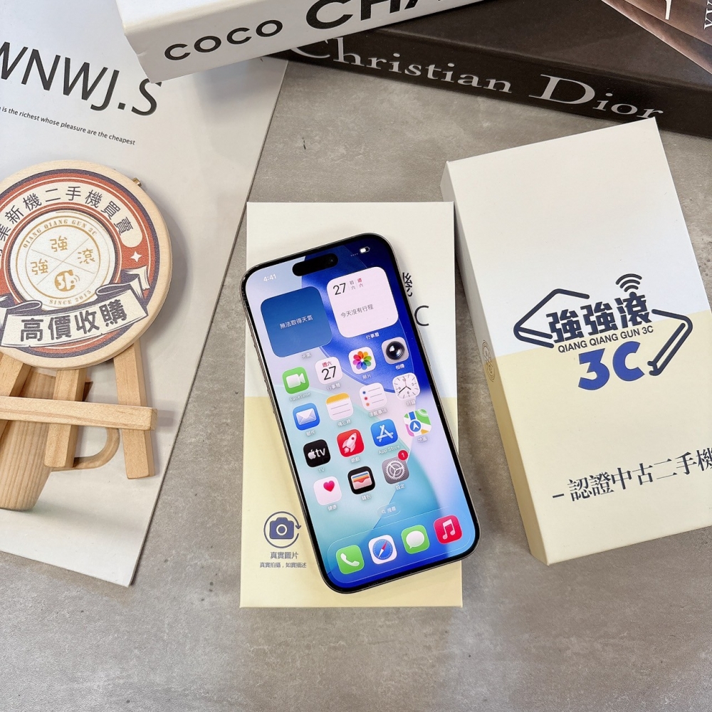 二手 15Pro256G原色*24199（店保365天）