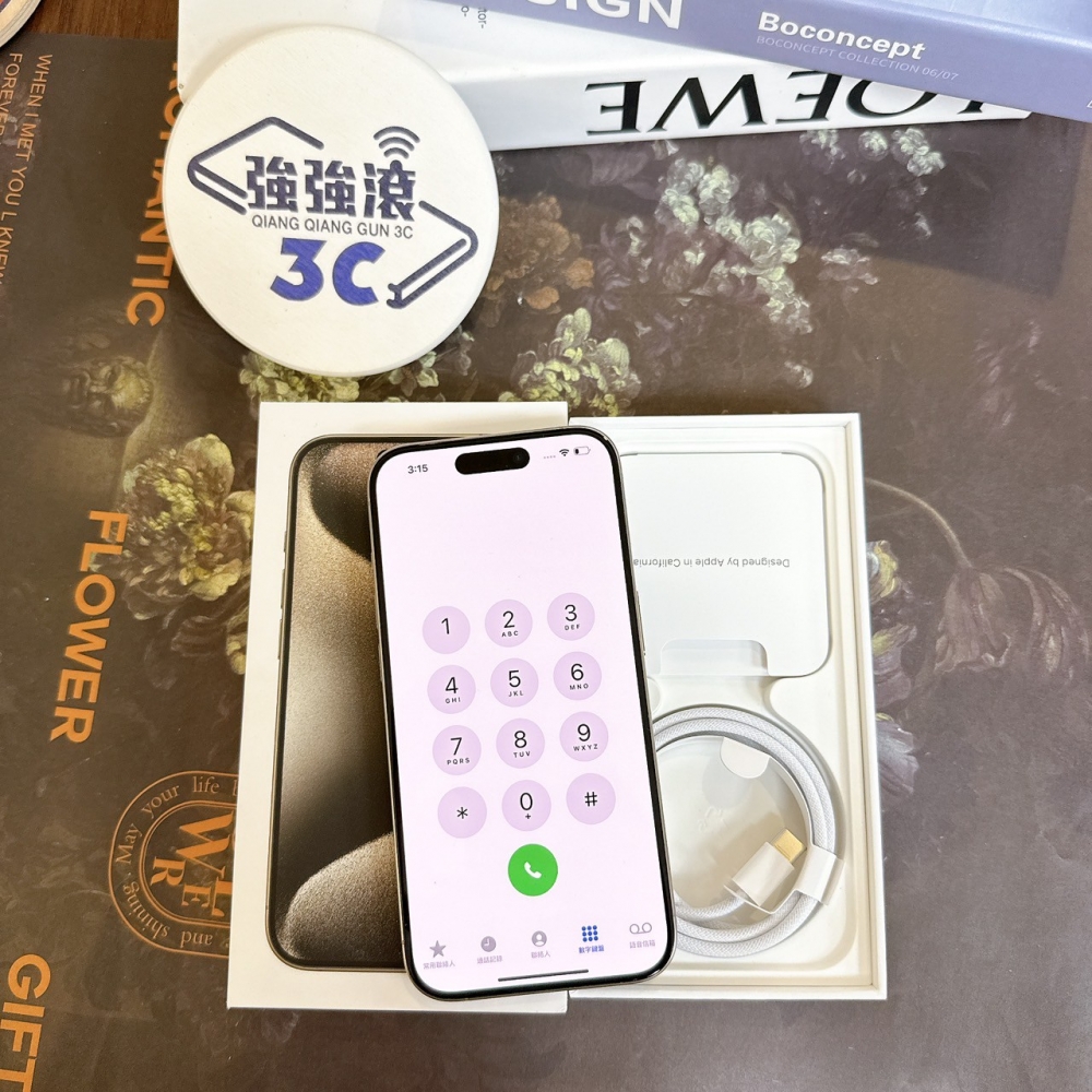 鹽行-二手 15Pro 256G 原色 #99492（店家保固）