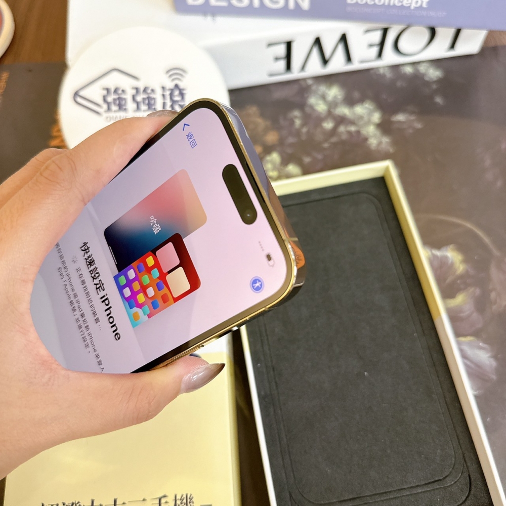 鹽行-二手 14Pro 256G 金色 #68316（店家保固）