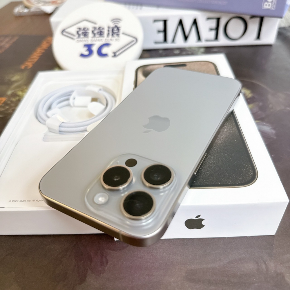 鹽行-二手 iPhone15Pro128G原色#67540（店家保固）