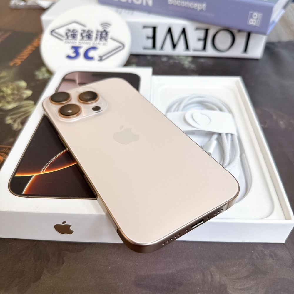 鹽行-二手 iPhone16Pro128G金色#53792（店家保固）
