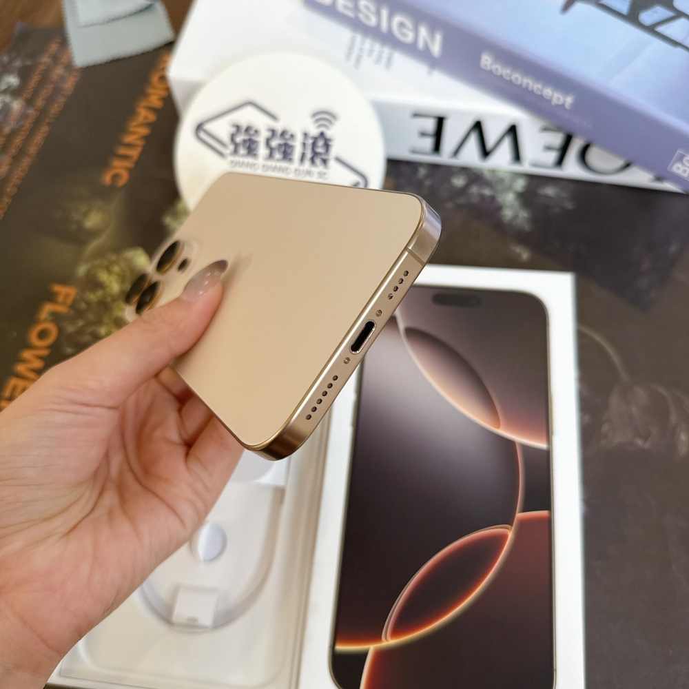 鹽行-二手 iPhone16ProMax256G金色#84141（店家保固）