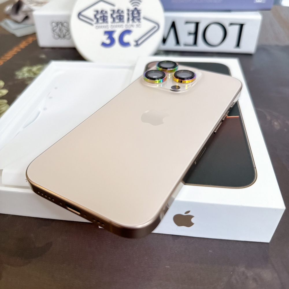 鹽行-二手 iPhone16Pro128G金色#10598(原廠保固內）
