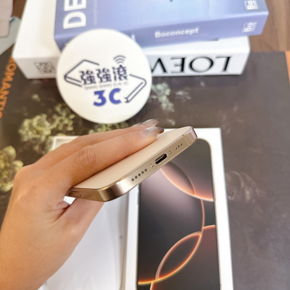 鹽行-二手 iPhone16Pro128G金色#10598(原廠保固內）