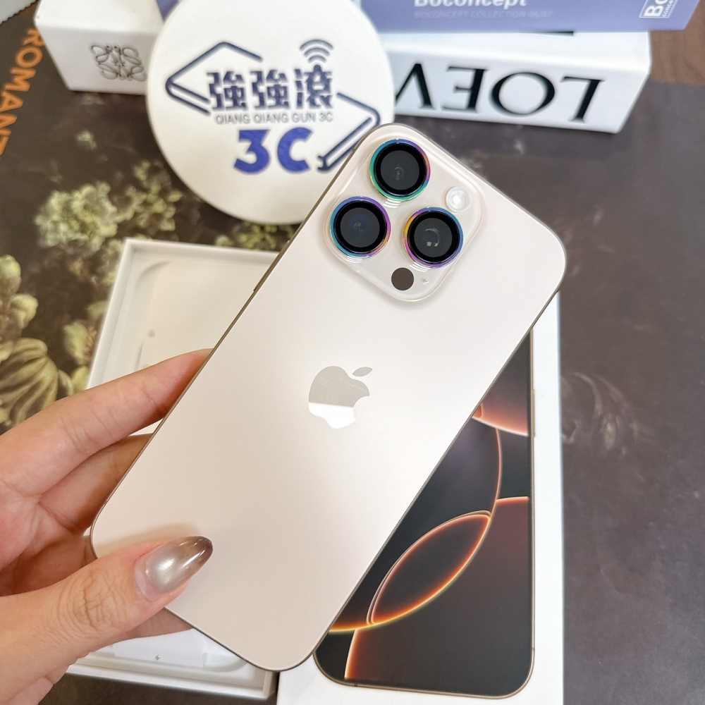 鹽行-二手 iPhone16Pro128G金色#10598(原廠保固內）
