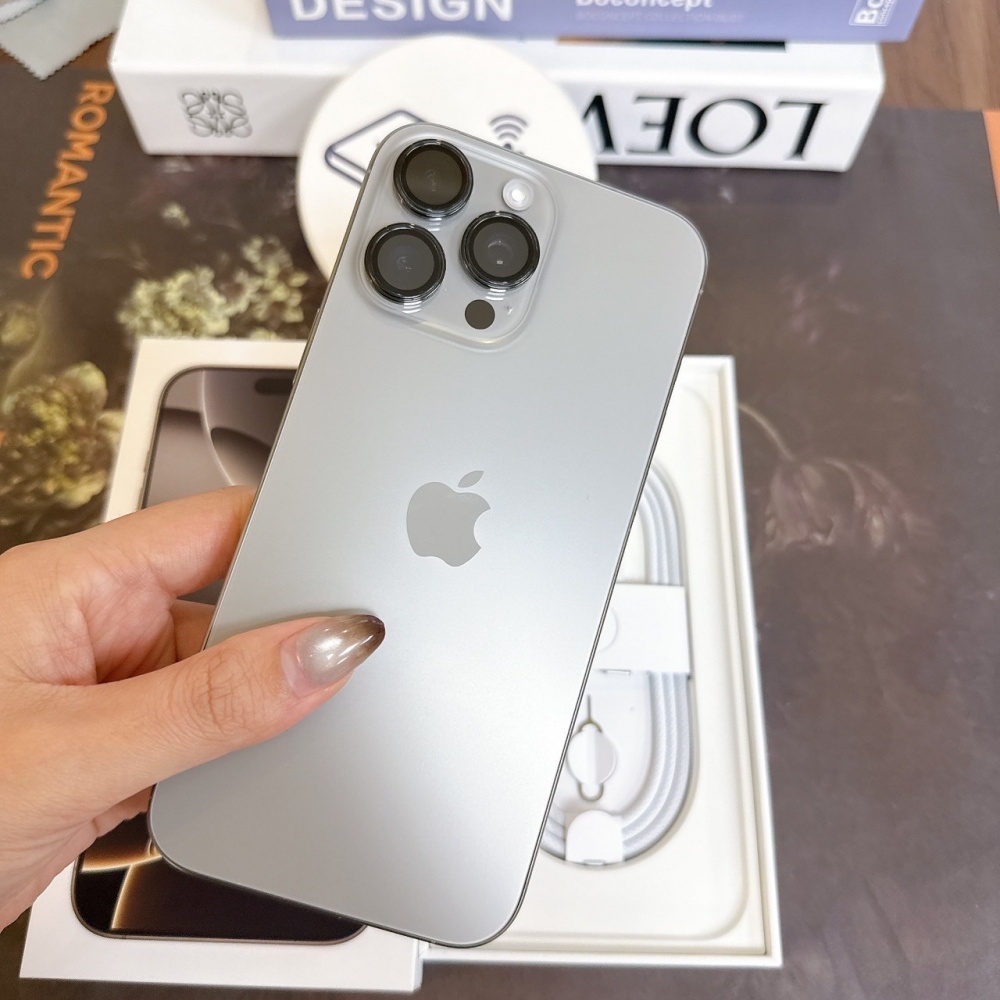 鹽行-二手 iPhone16ProMax256G原色#04775(店家保固）