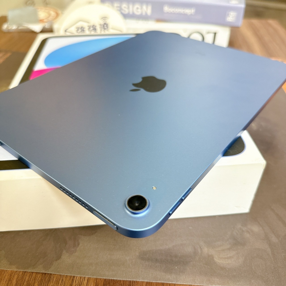 鹽行-二手 iPad 10 64G wifi藍色#QCW66(店家保固）