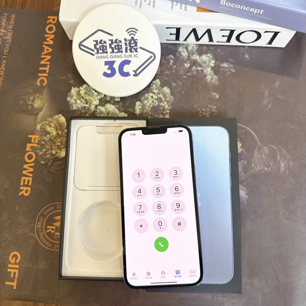 鹽行-二手 iPhone13ProMax256G藍色#06132(店家保固）