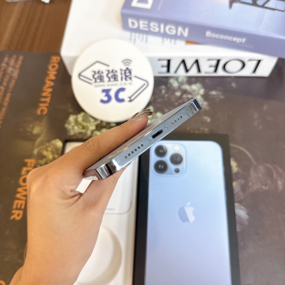 鹽行-二手 iPhone13ProMax256G藍色#06132(店家保固）