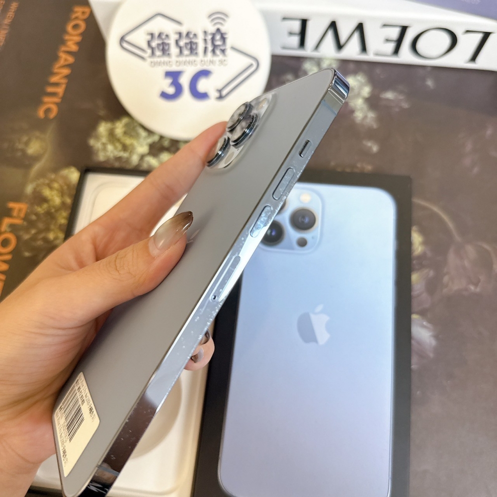 鹽行-二手 iPhone13ProMax256G藍色#06132(店家保固）