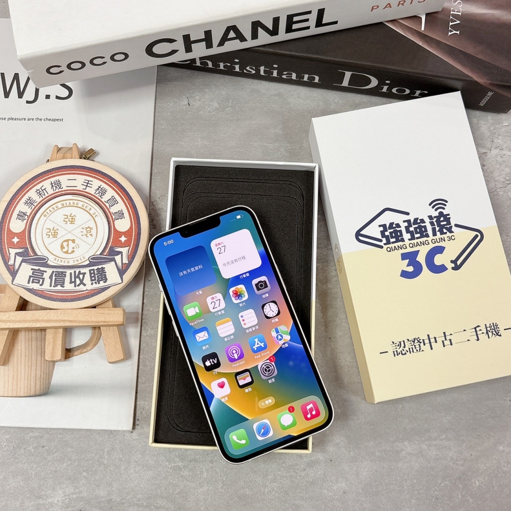 二手 13-128G白色*83783 （店保365天）