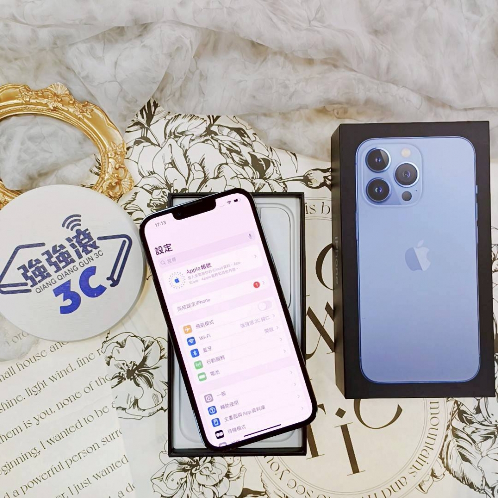 歸仁-二手 iPhone 13 pro 256G 藍色*75572(店保365)