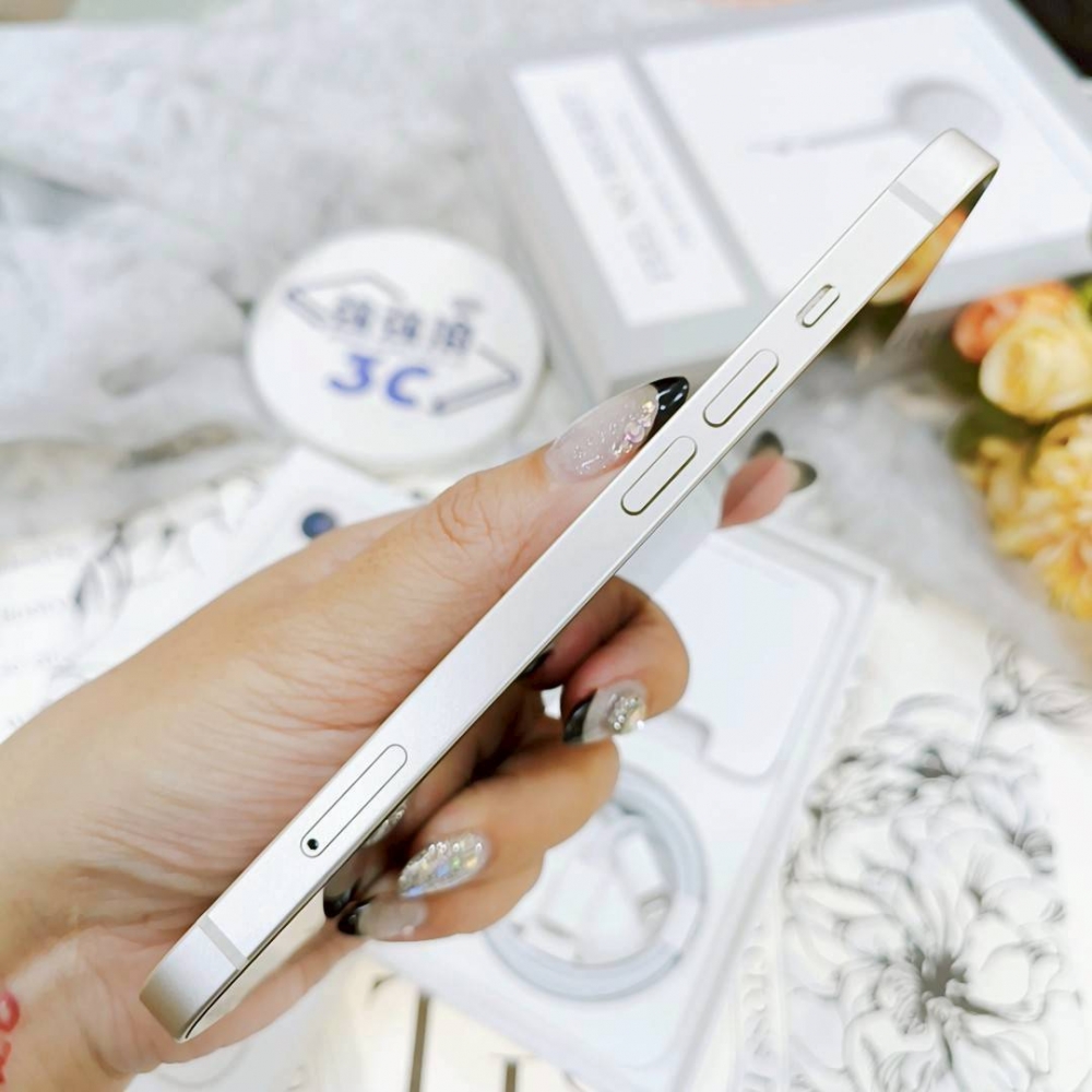 歸仁-二手 iphone 13 128G 白色#16454(店保365天)