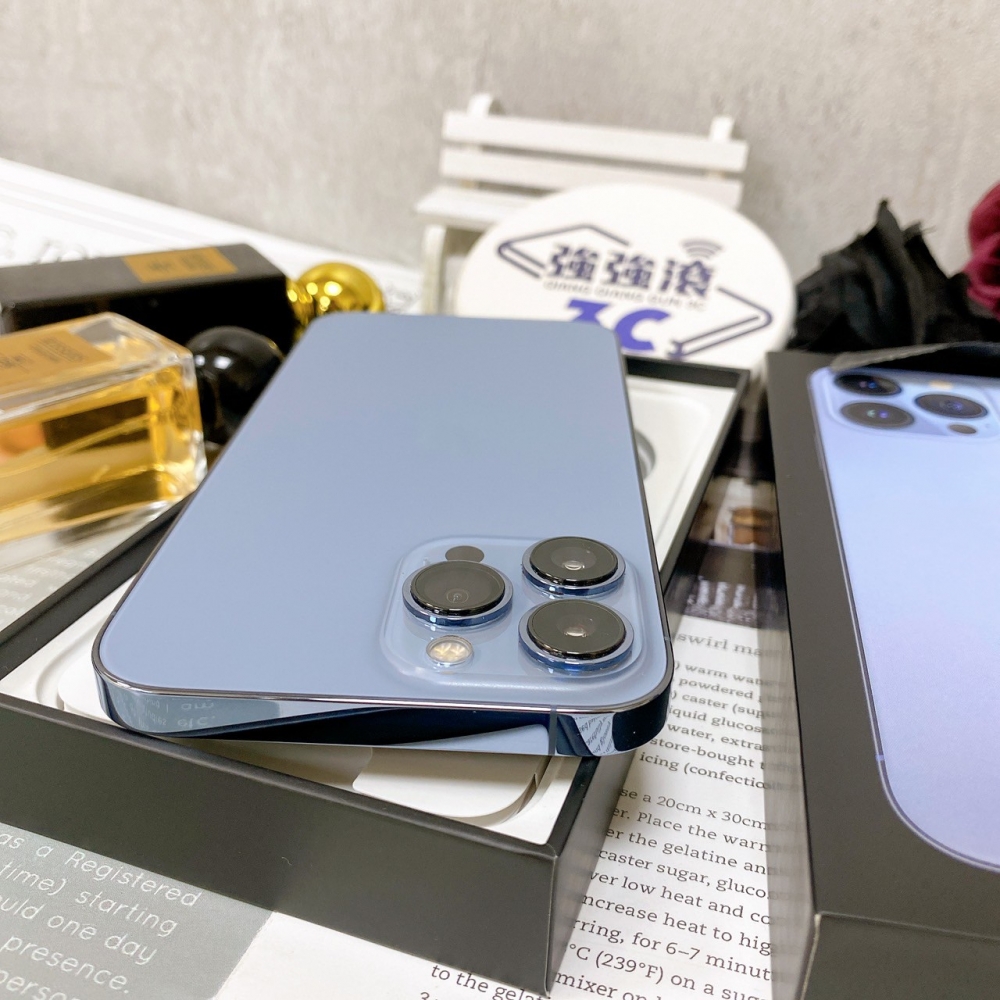 佳里-二手 iPhone 13 Pro Max 128G 藍色#14362（店保365天）