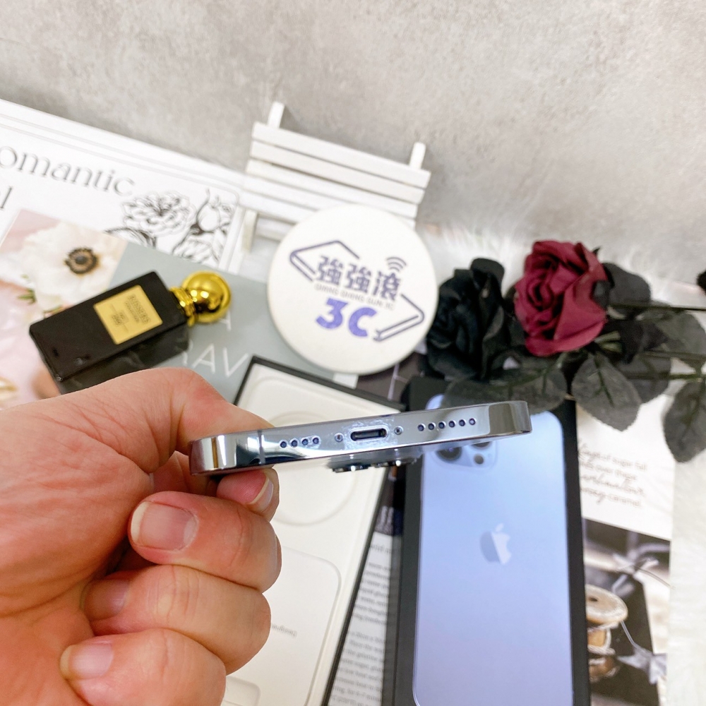 佳里-二手 iPhone 13 Pro Max 128G 藍色#14362（店保365天）