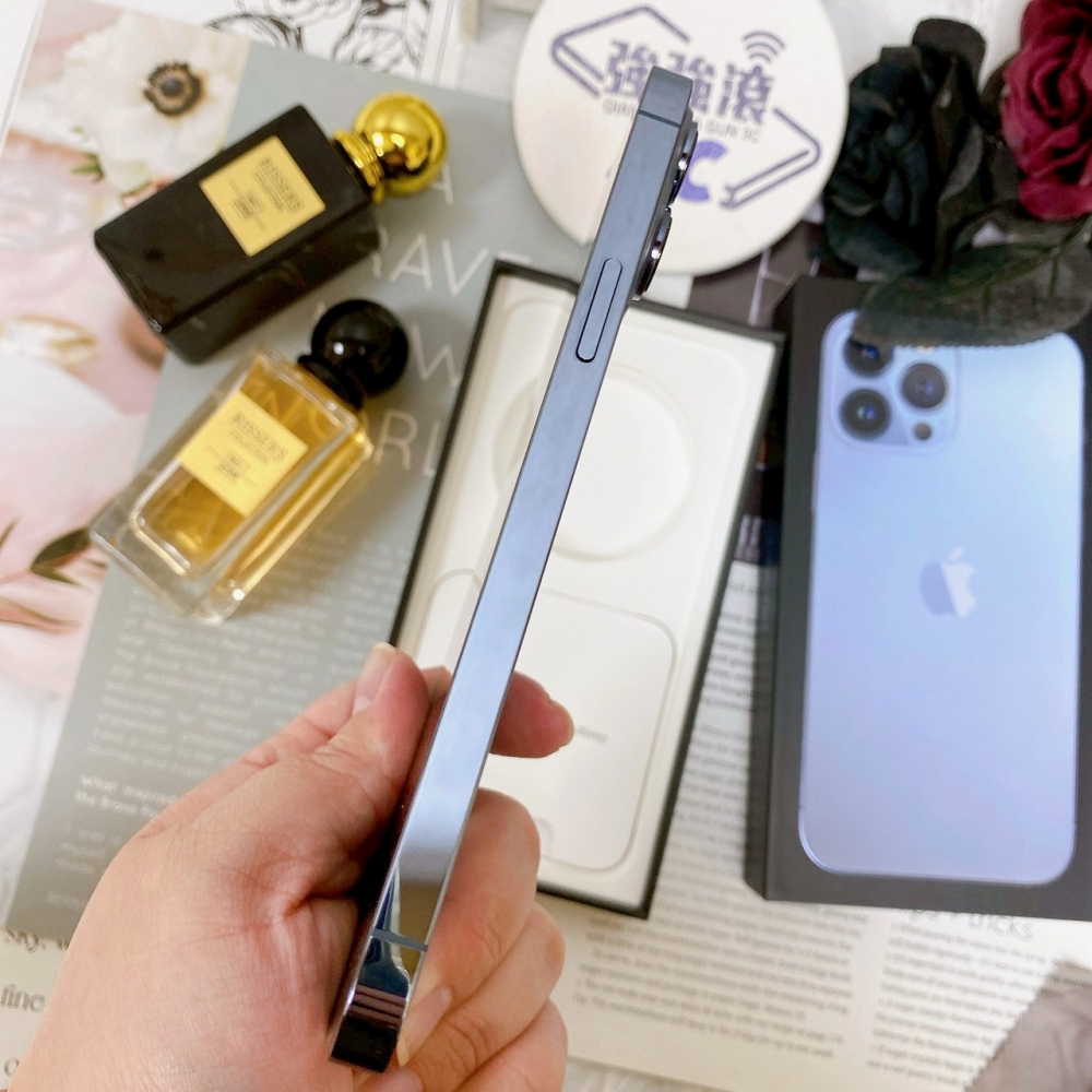 佳里-二手 iPhone 13 Pro Max 128G 藍色#14362（店保365天）