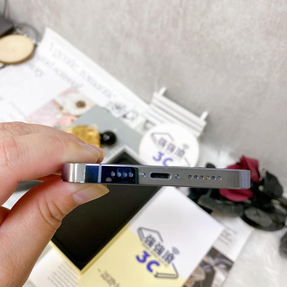佳里-二手 iPhone13 Pro Max 128G 藍色 #74670（店家保固365天）
