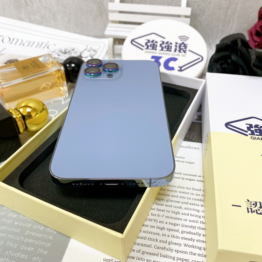 佳里-二手 iPhone13 Pro Max 128G 藍色 #74670（店家保固365天）