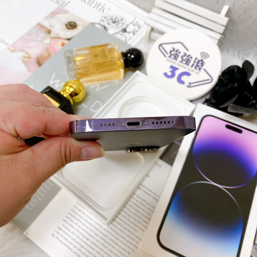 佳里-二手 iPhone14 Pro Max 256G 紫色 #65514（店家保固365天）