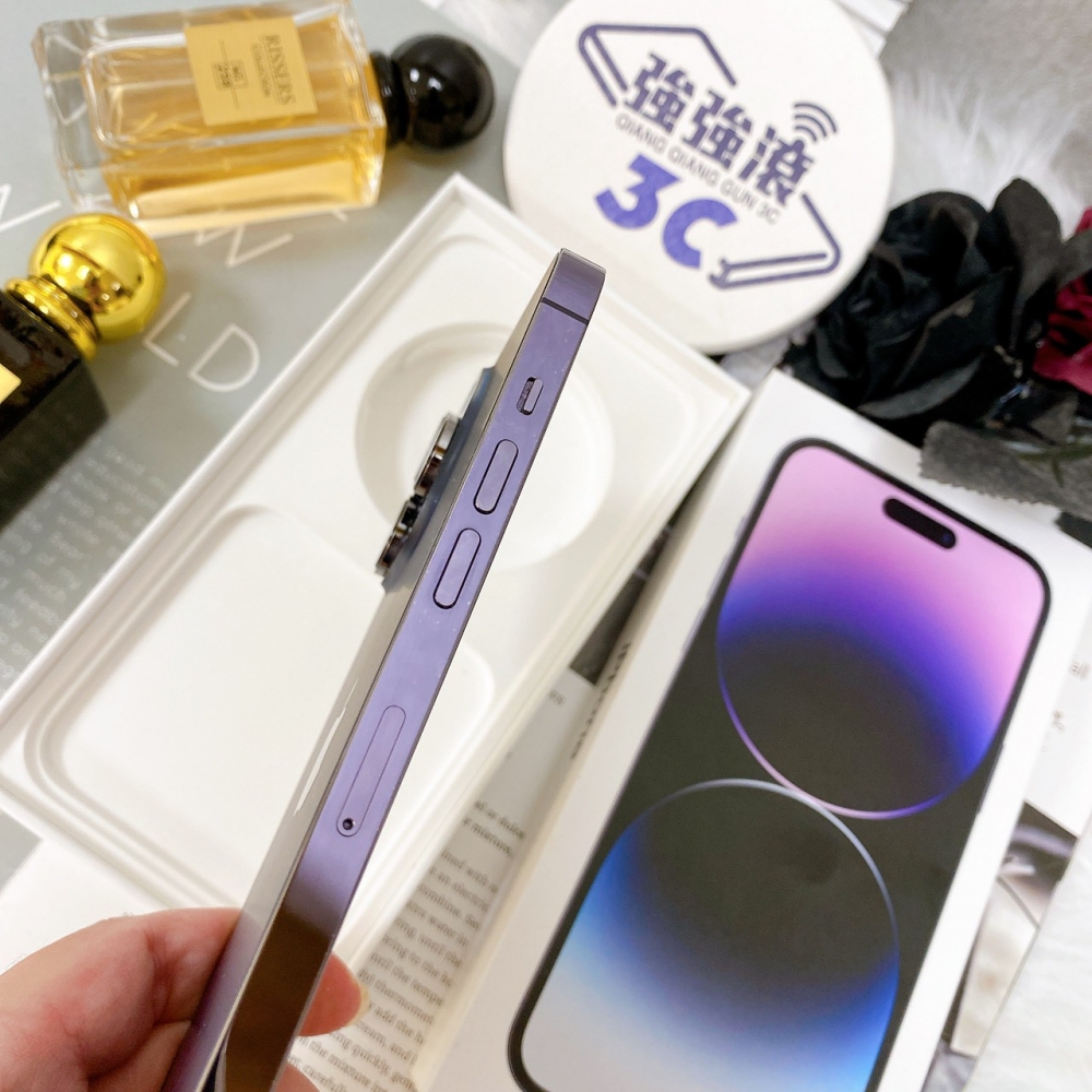 佳里-二手 iPhone14 Pro Max 256G 紫色 #65514（店家保固365天）