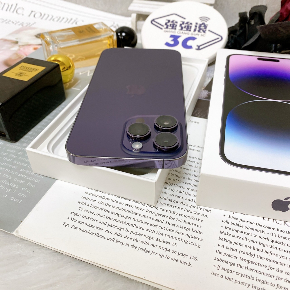 佳里-二手 iPhone14 Pro Max 256G 紫色 #65514（店家保固365天）