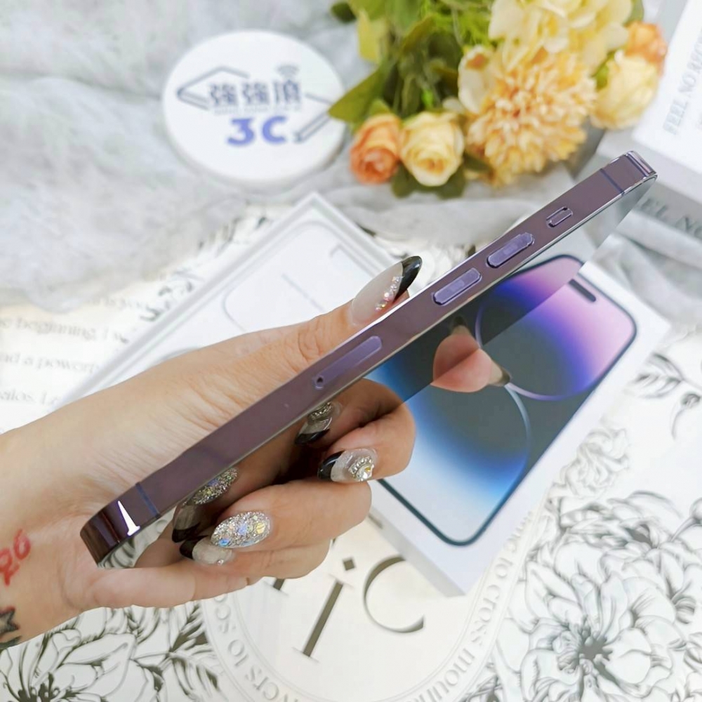 歸仁-二手 IPhone14 Pro 256G 紫色#66567（店保365天）