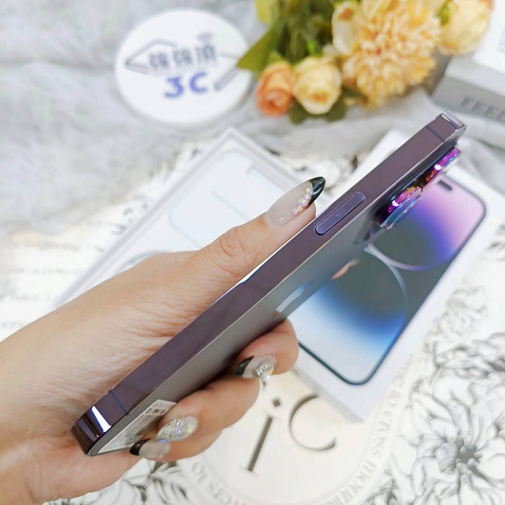歸仁-二手 IPhone14 Pro 256G 紫色#66567（店保365天）