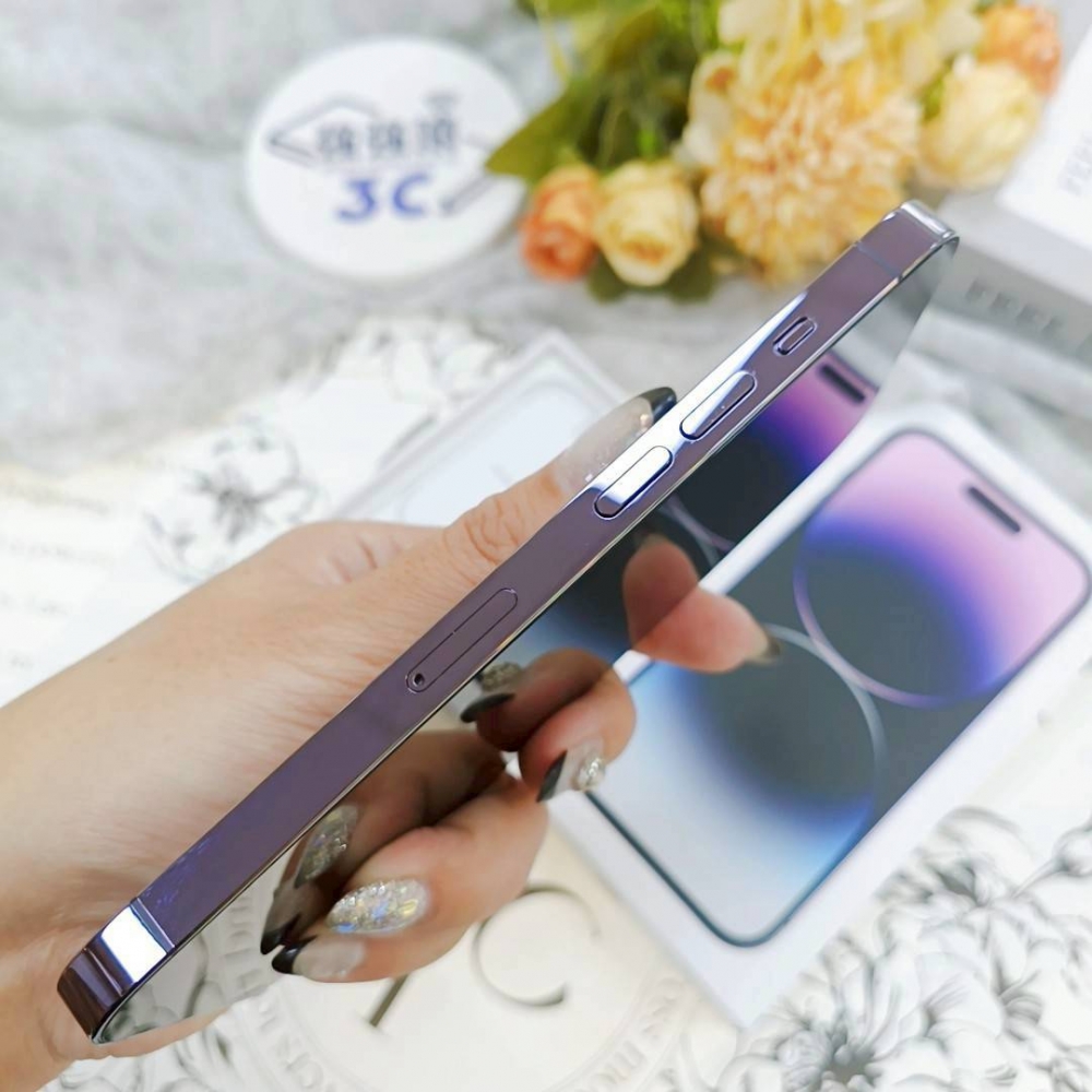 歸仁-二手 IPhone14Pro 128G 紫色#10471(店保365)