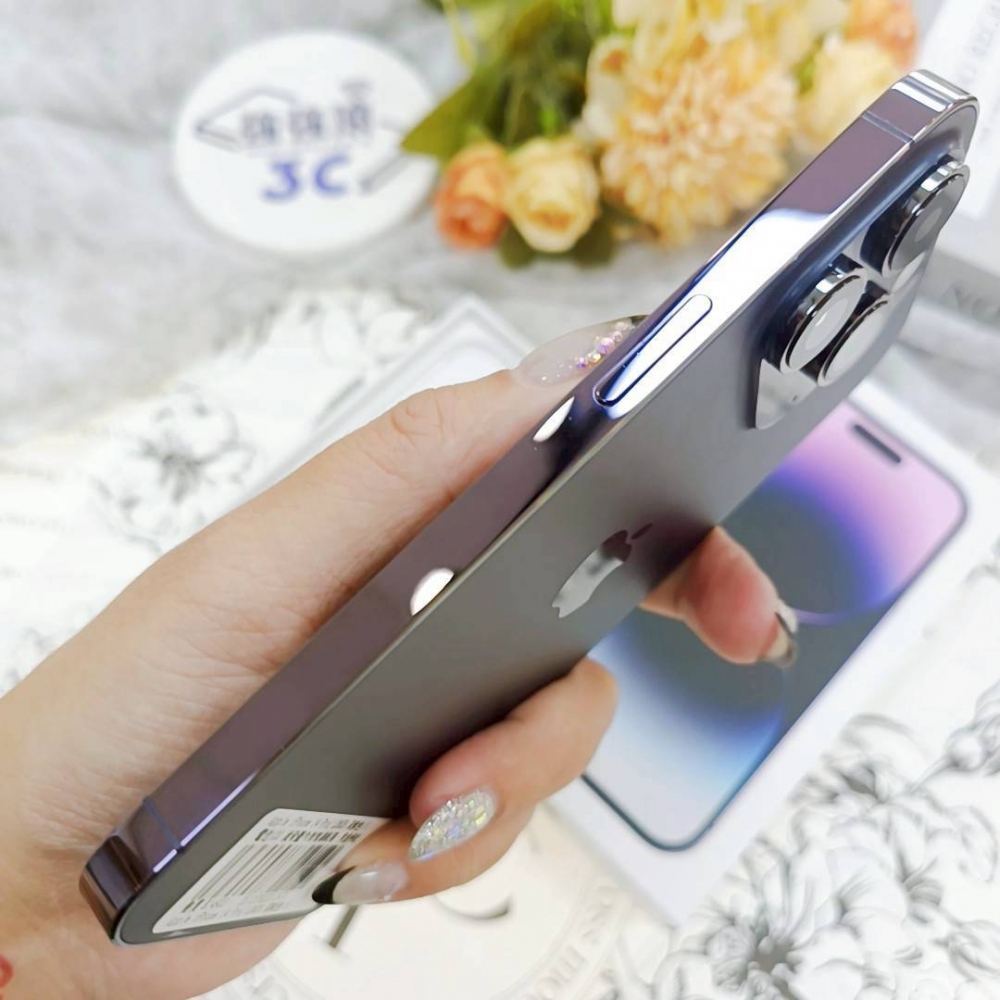 歸仁-二手 IPhone14Pro 128G 紫色#10471(店保365)