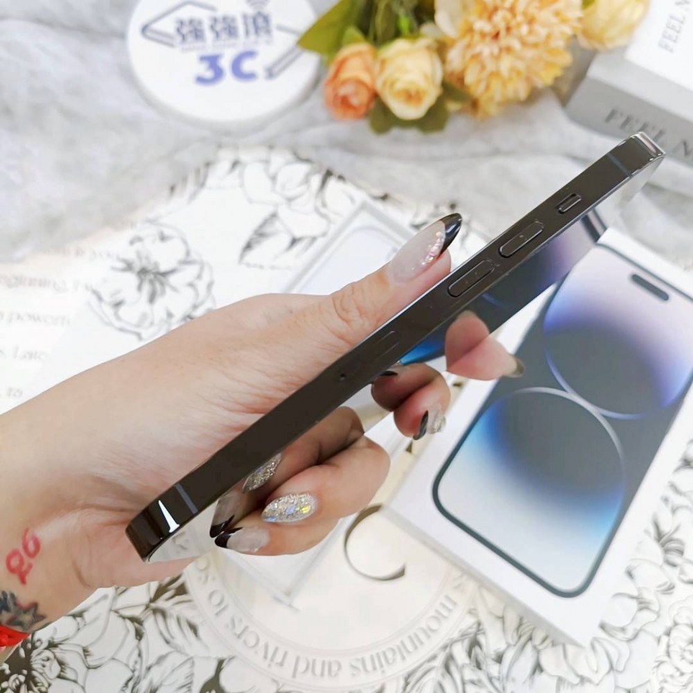 歸仁-二手 IPhone14Pro 128G 黑色#48753(店保365)