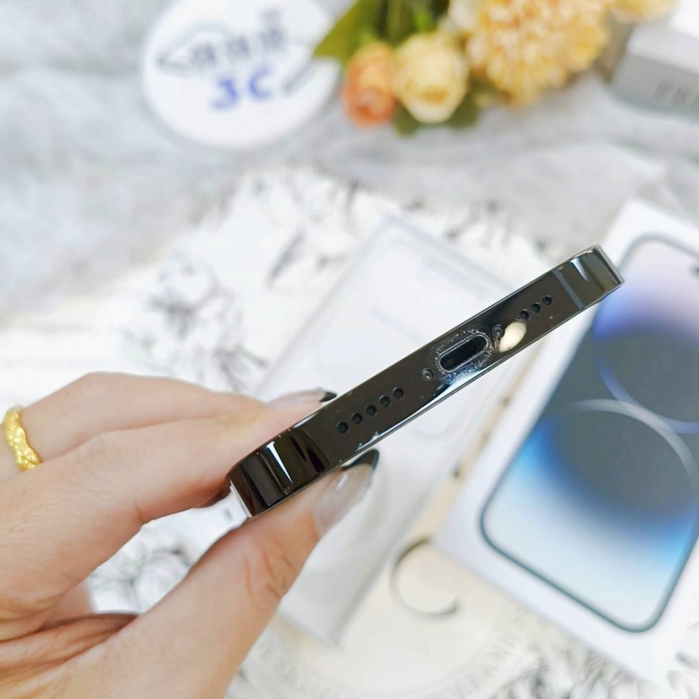 歸仁-二手 IPhone14Pro 128G 黑色#48753(店保365)
