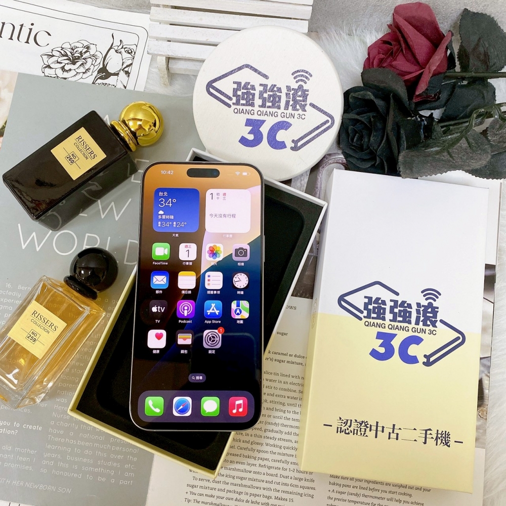 佳里-二手 iPhone16 Pro Max 256G 白色 #09007（店家保固365天）