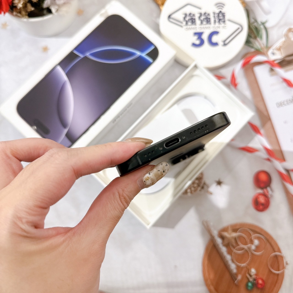 善化-二手iPhone16 Pro 256G 黑色 #54457（店保365天）
