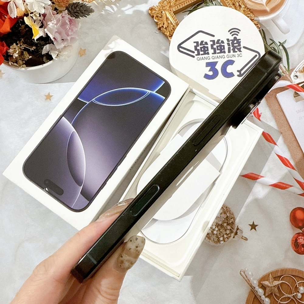善化-二手iPhone16 Pro 256G 黑色 #54457（店保365天）