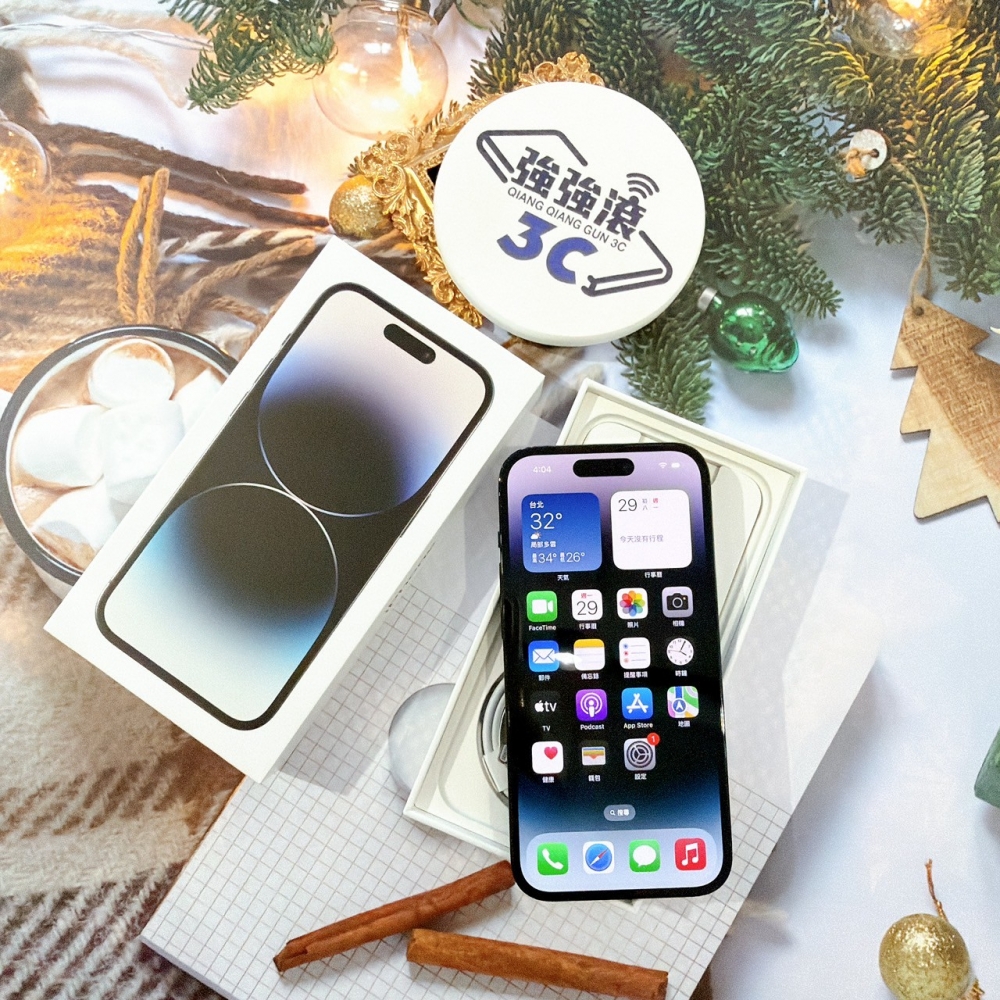 善化-二手iPhone14 Pro 256G 黑色 #74391（店保365天）