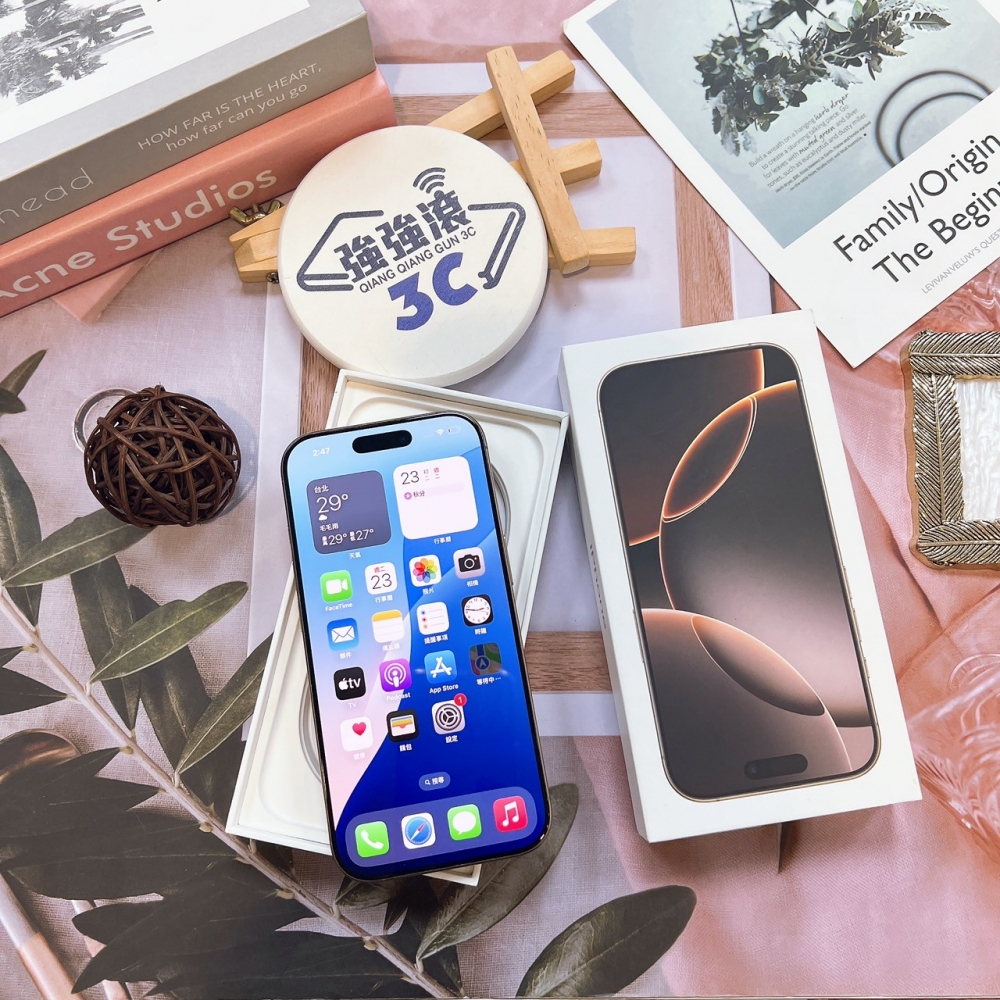 二手 iPhone16Pro128G 金*49549（店家保固）