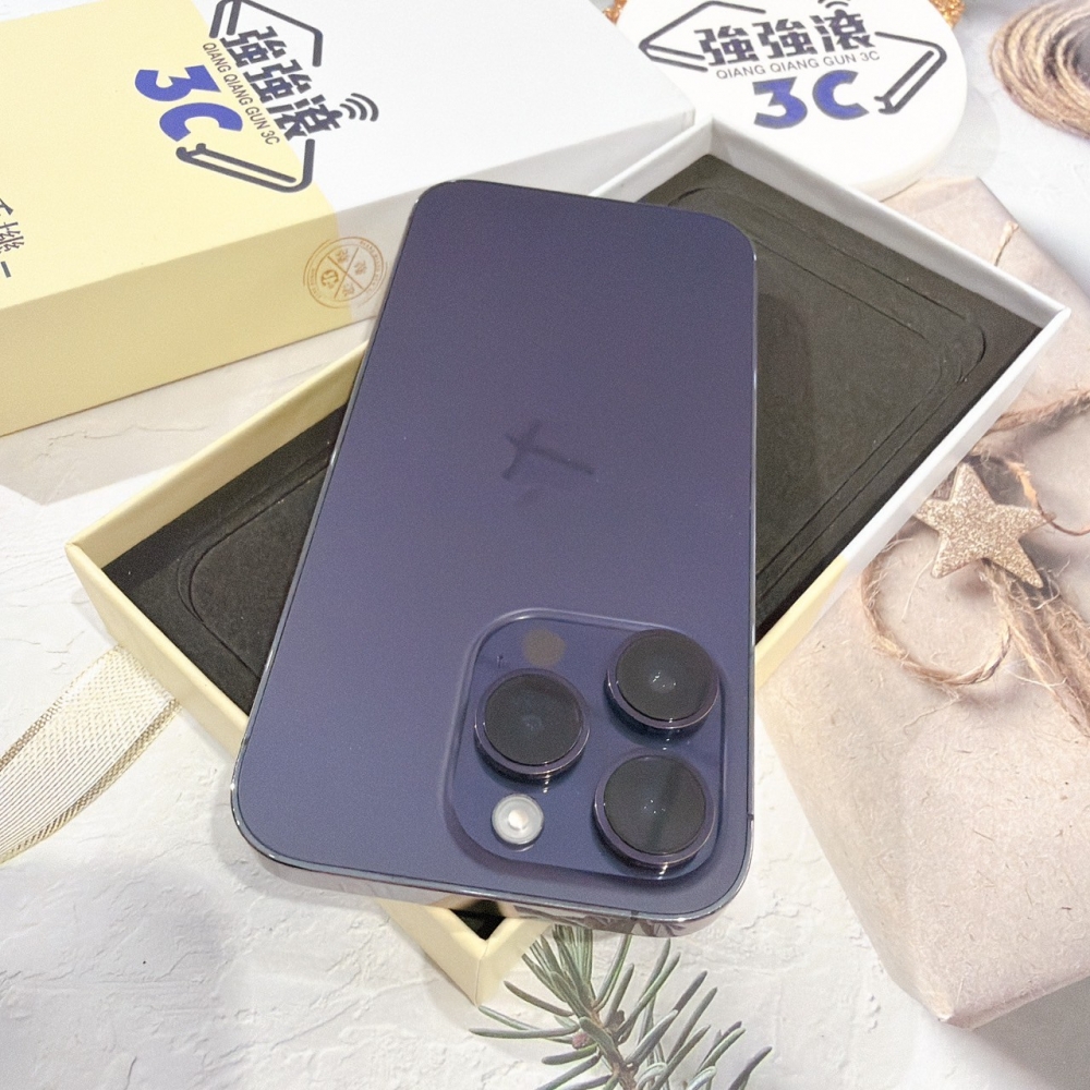 善化-二手iPhone14 Pro 256G 紫色 #04824（店保365天）