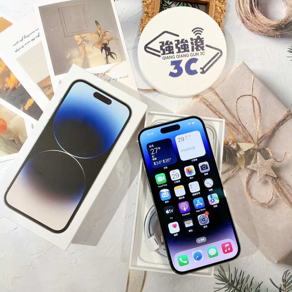 善化-二手iPhone14 Pro 512G 銀色 #98887（店保365天）