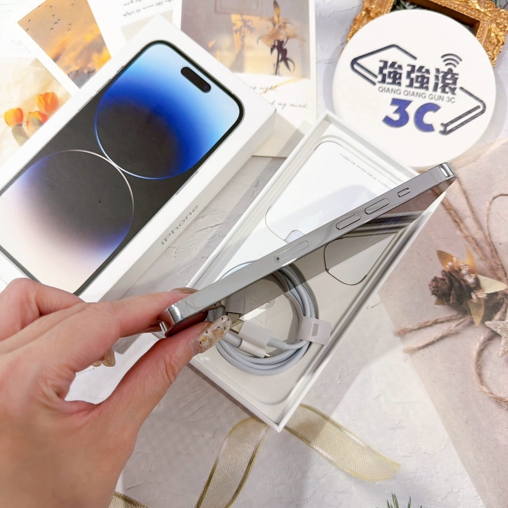善化-二手iPhone14 Pro 512G 銀色 #98887（店保365天）